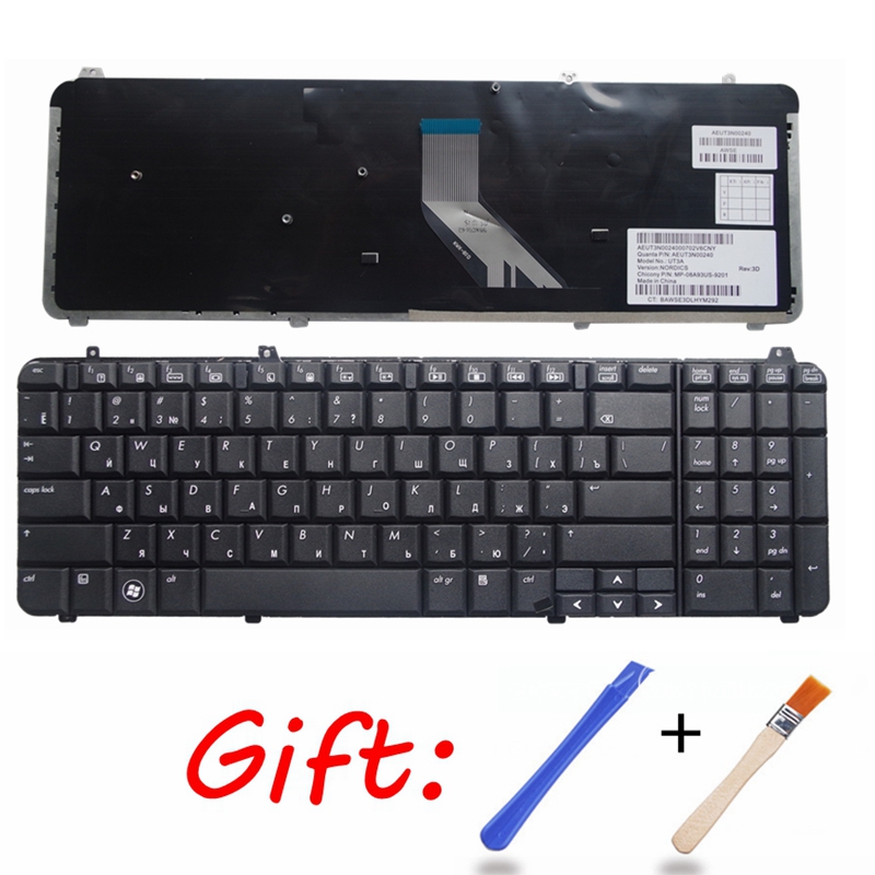 Gaming Keyboard Hp - Clavier américain/russe pour HP Pavilion DV6