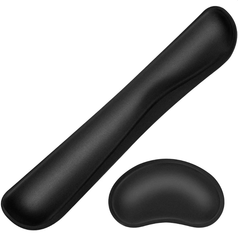 Gaming Keyboard And Mouse Set - Repose-poignets ergonomique pour clavier avec tapis