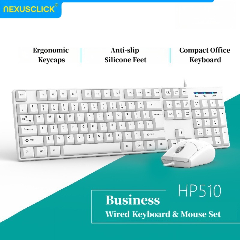 Gaming Keyboard Expensive - Ensemble clavier et souris filaires NexusClick,