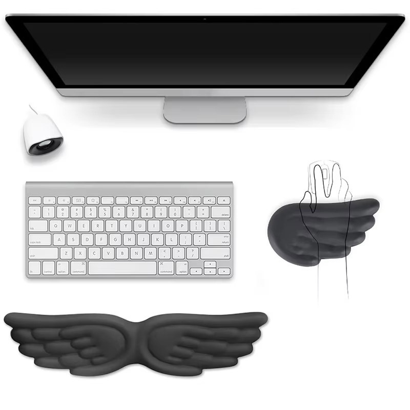 Gaming Keyboard Ergonomics - Repose-poignet ergonomique en mousse à mémoire