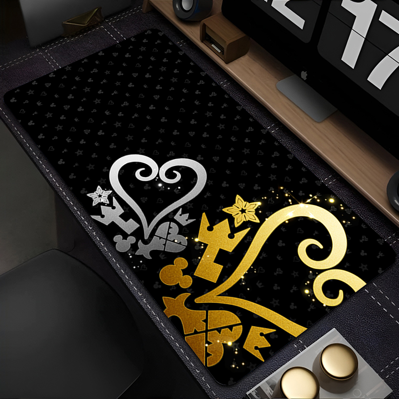 Gaming Keyboard Affordable - Tapis de bureau Anime noir et