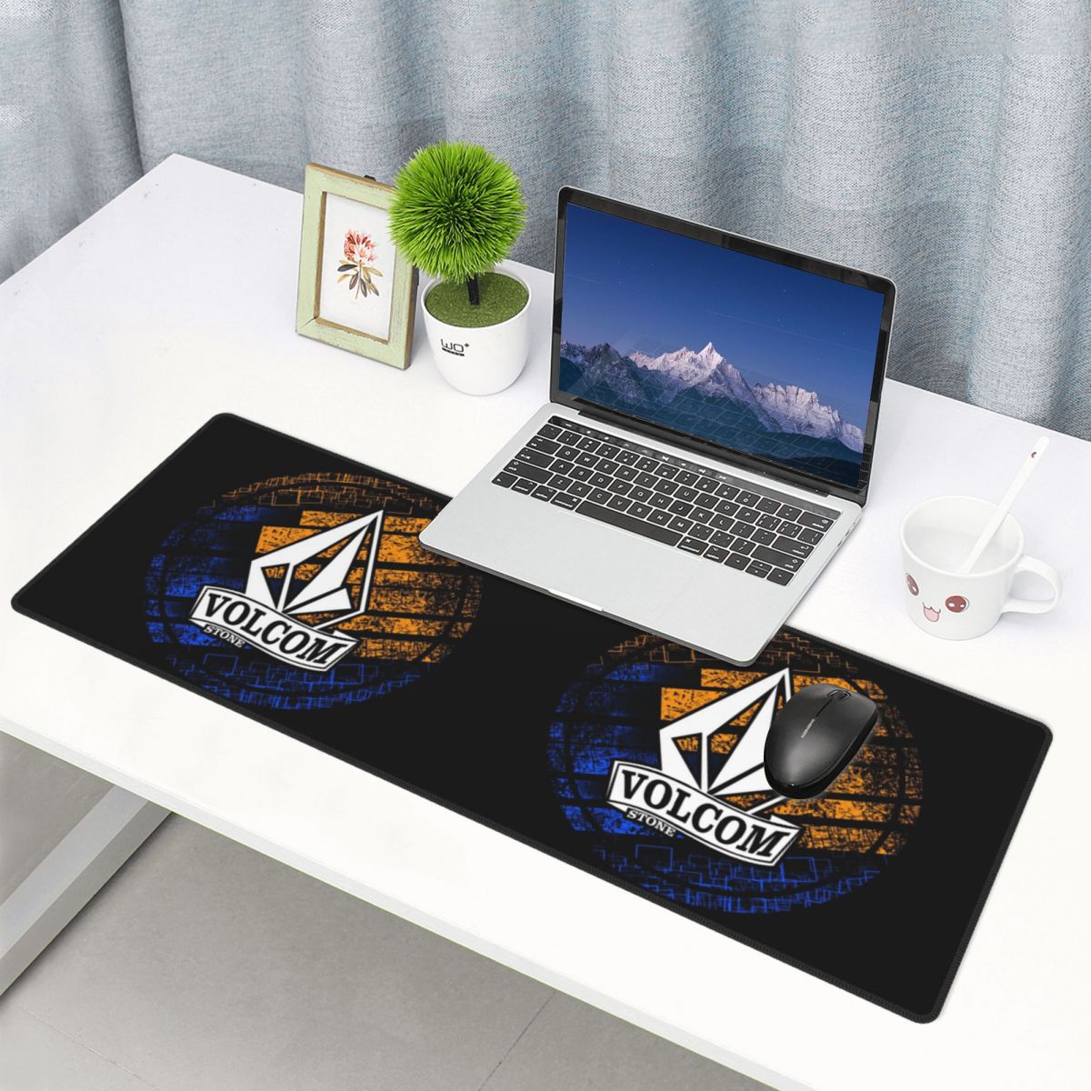 Gaming Keyboard Half - Grand tapis de souris demi-diamant Volkom