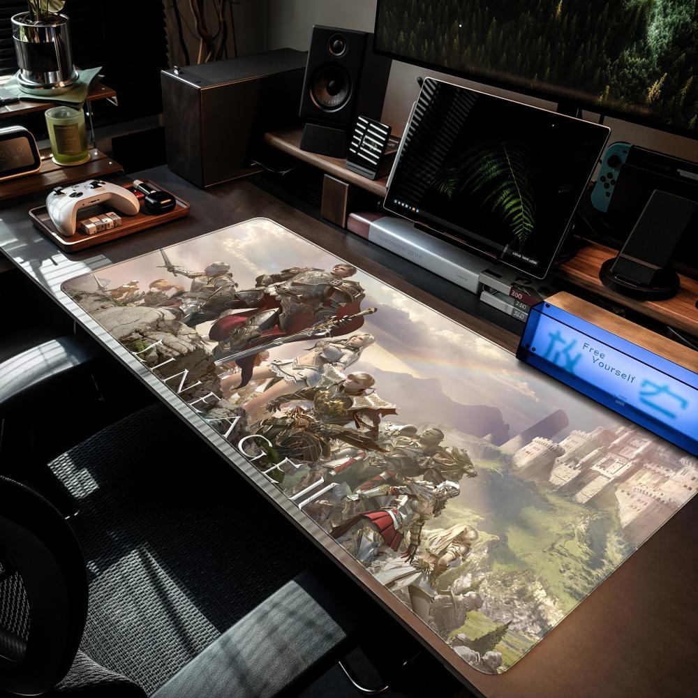 Gaming Keyboard Easy To Clean - Jeu l-lineage 2 tapis de souris