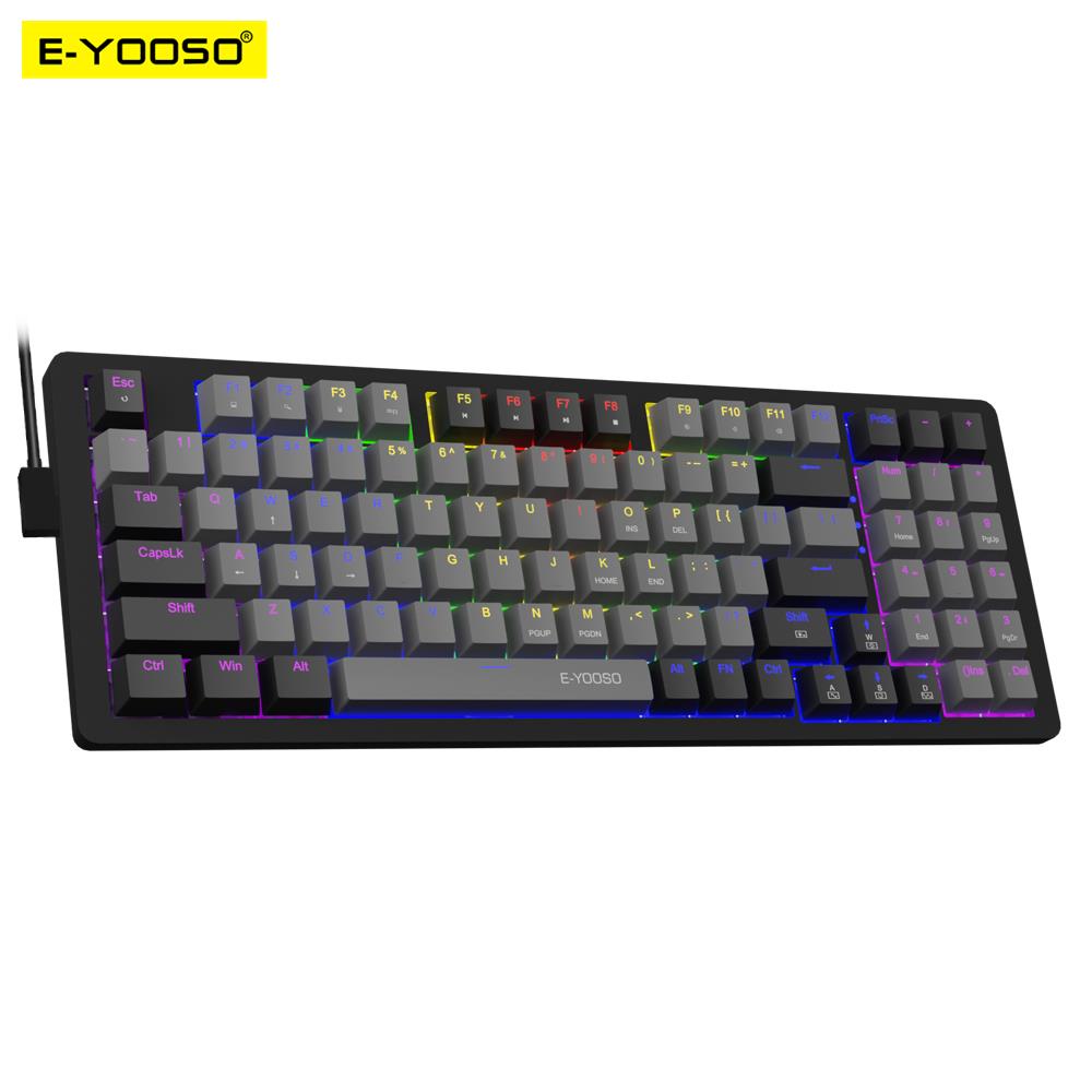 Gaming Keyboard Blue Switches - E-YOOSO Z94 USB clavier de jeu