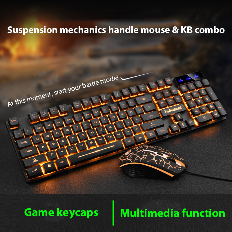 Ensemble clavier et souris KM3 - Gaming Keyboard Mouse Wireless avis et prix