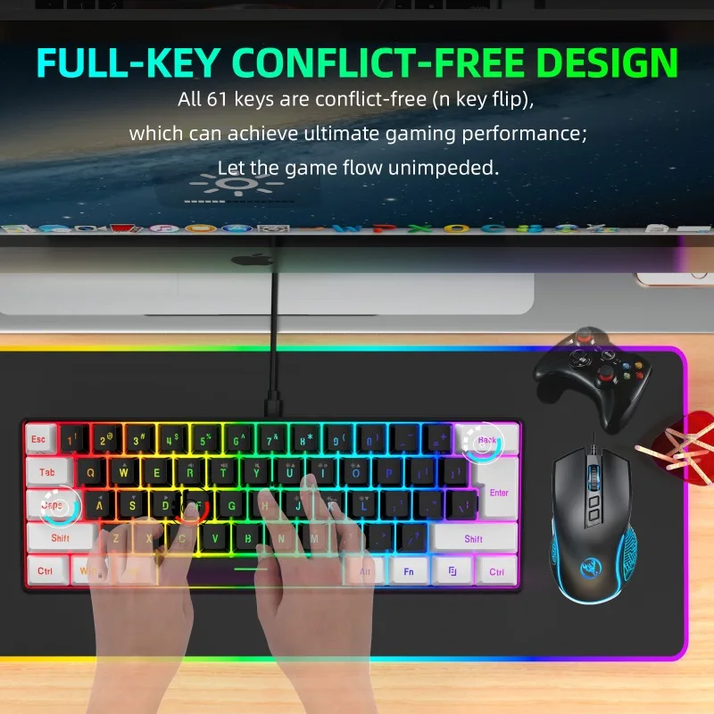 Kit Combo Clavier et Souris Ga - Gaming Keyboard And Mouse Set avis et prix