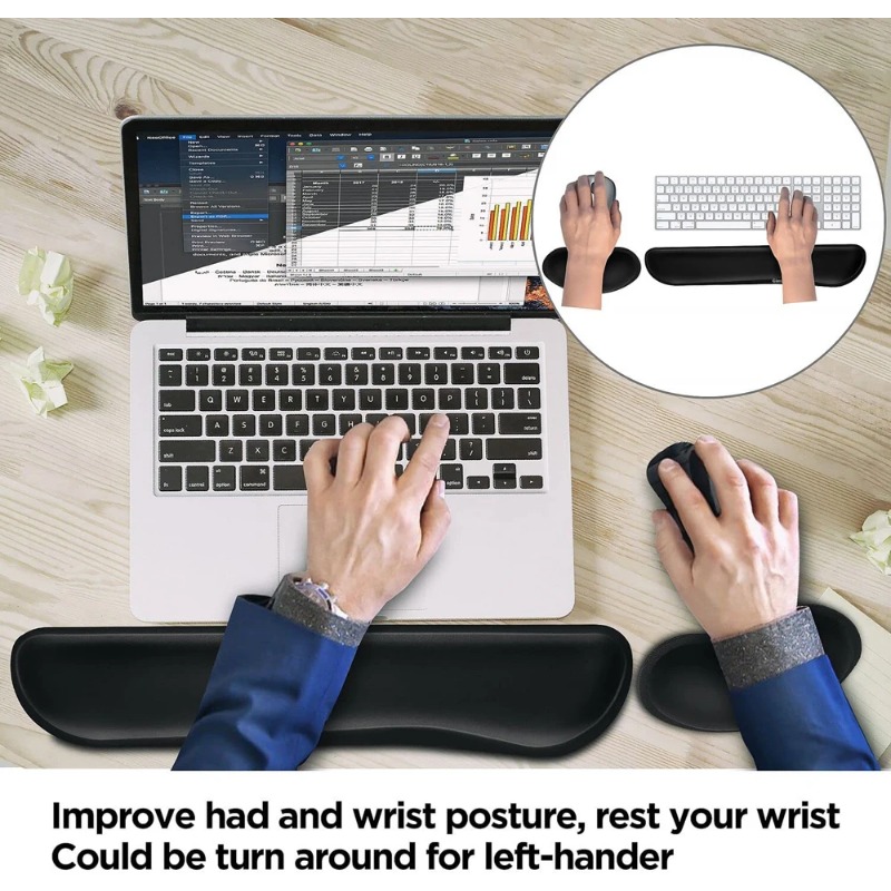 Repose-poignets ergonomique po - Gaming Keyboard And Mouse Set avis et prix