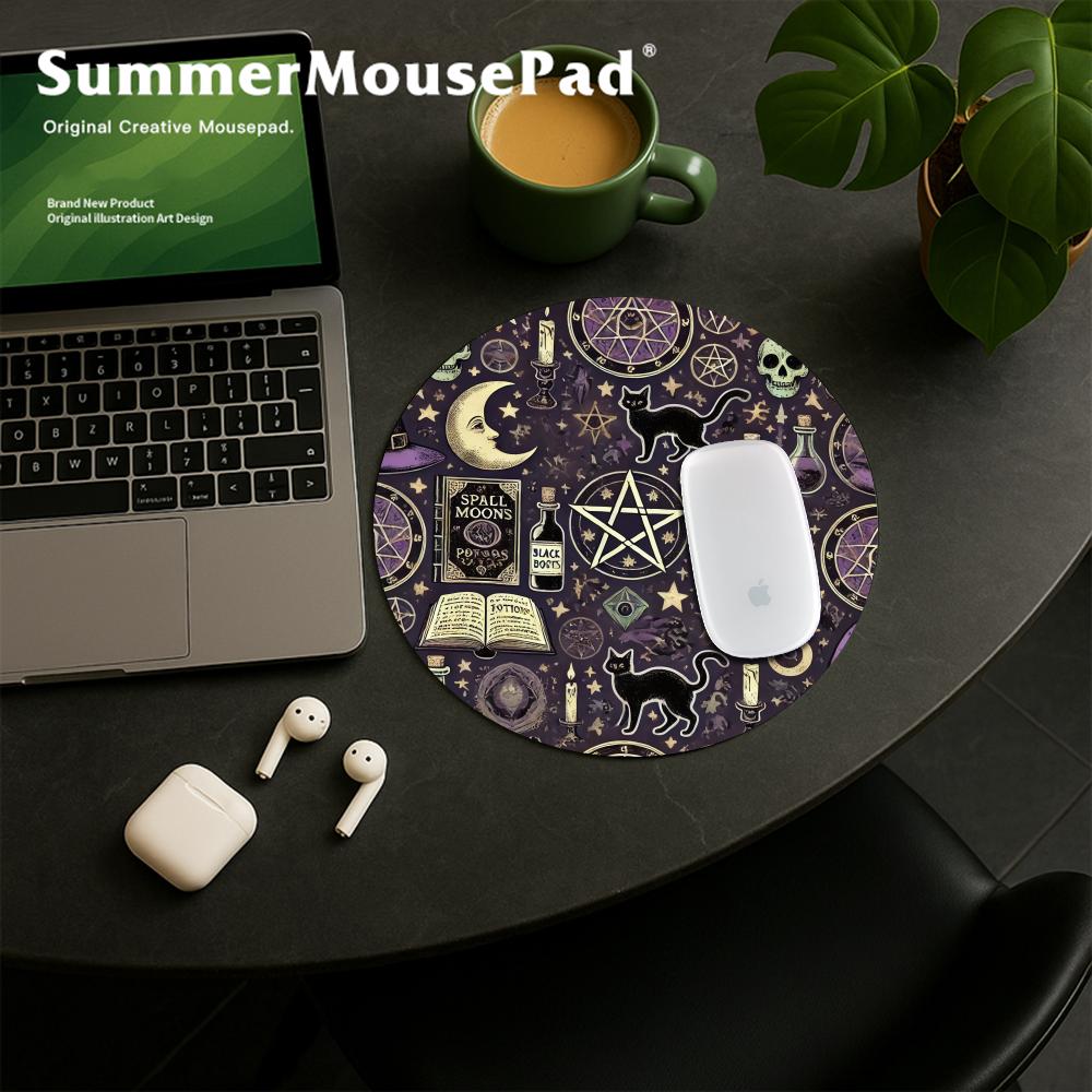 Sorcières chat lune Tarot rond - Gaming Keyboard Affordable avis et prix
