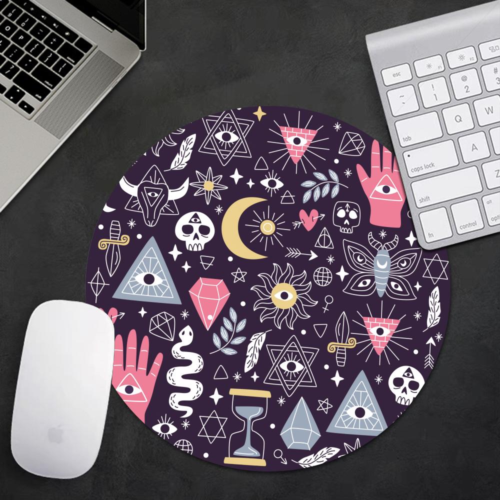 Sorcières chat lune Tarot rond - Gaming Keyboard Affordable avis et prix