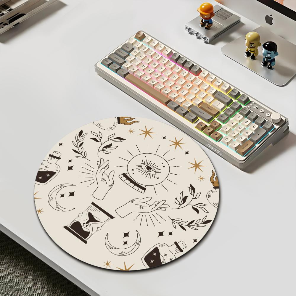 Sorcières chat lune Tarot rond - Gaming Keyboard Affordable avis et prix
