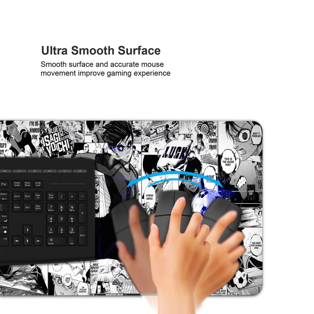 Tapis de souris Anime noir et  - Gaming Keyboard Affordable avis et prix