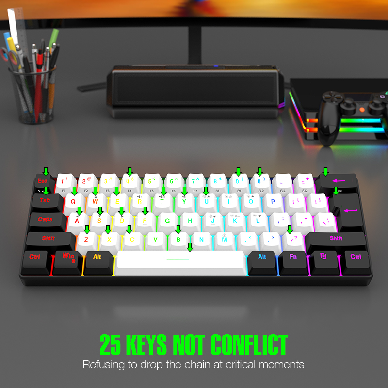 Clavier mécanique étanche fila - Gaming Keyboard Thocky avis et prix