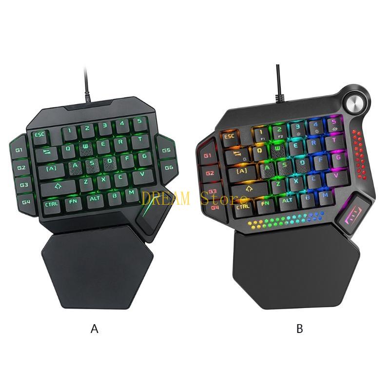 Rétroéclairage lumineux rvb à  - Gaming Keyboard Half avis et prix