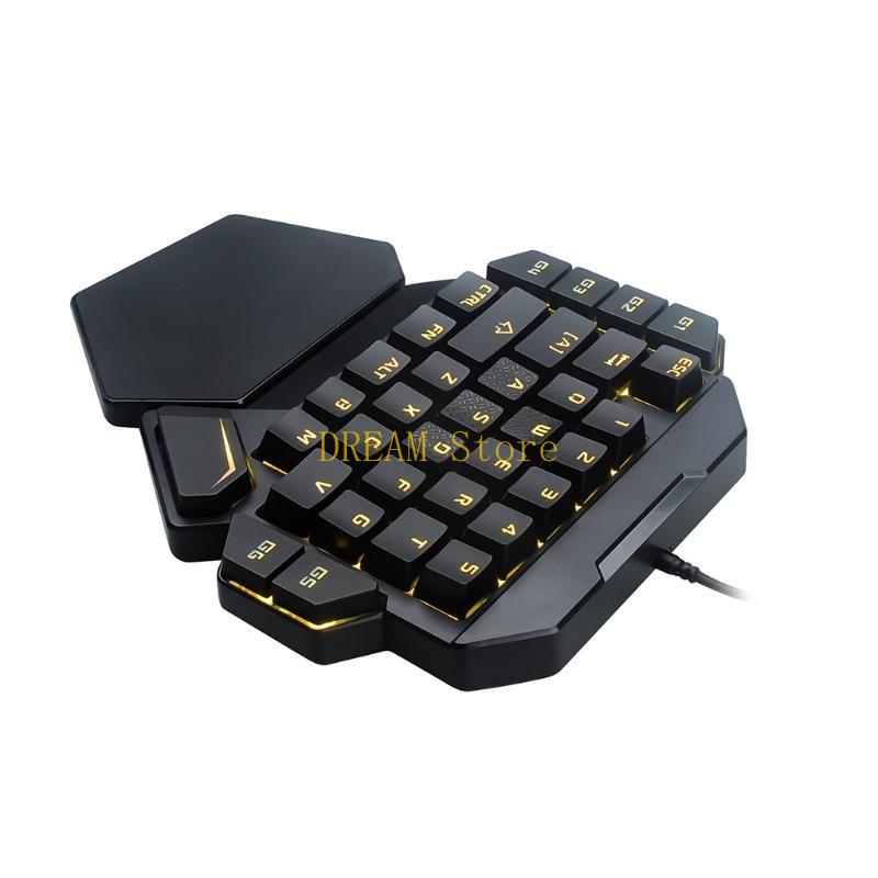 Rétroéclairage lumineux rvb à  - Gaming Keyboard Half avis et prix