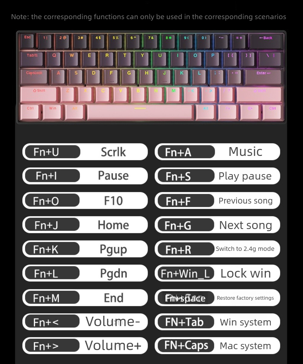 Clavier mécanique sans fil pou - Gaming Keyboard Thocky avis et prix