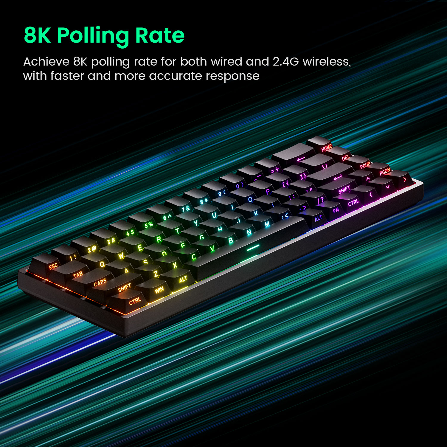 Akko MonsGeek FUN68 FUN60 PRO  - Gaming Keyboard Thocky avis et prix