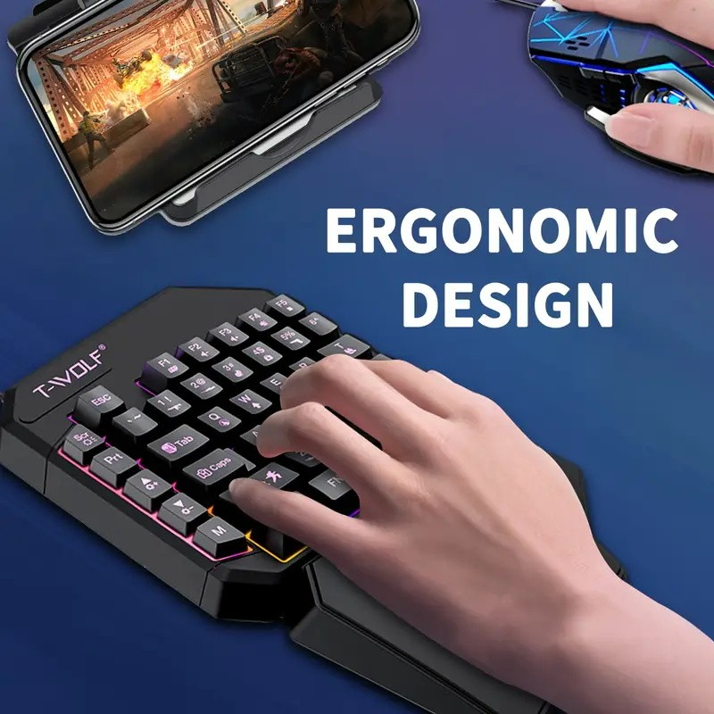 FocusOnPC TF900 Convertisseur  - Gaming Keyboard Half avis et prix