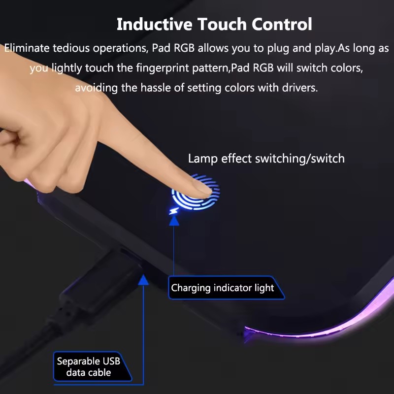 Tapis de souris RGB avec charg - Gaming Keyboard Mouse Wireless avis et prix