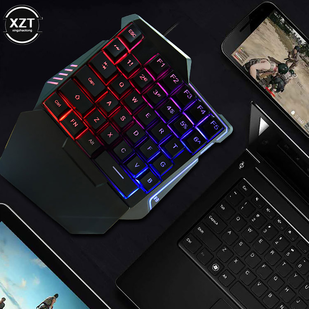 G7 clavier de jeu simple main  - Gaming Keyboard Half avis et prix