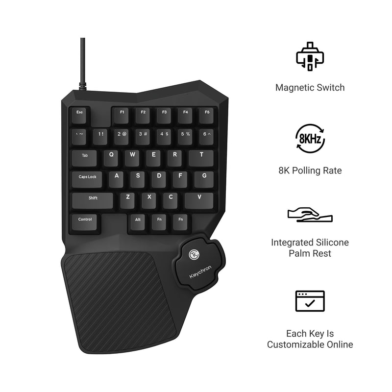 Clavier de jeu filaire Keychro - Gaming Keyboard Half avis et prix