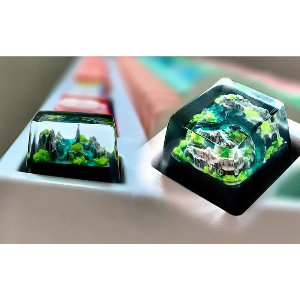 Keycaps Artisanales en Résine  - Gaming Keyboard Affordable avis et prix