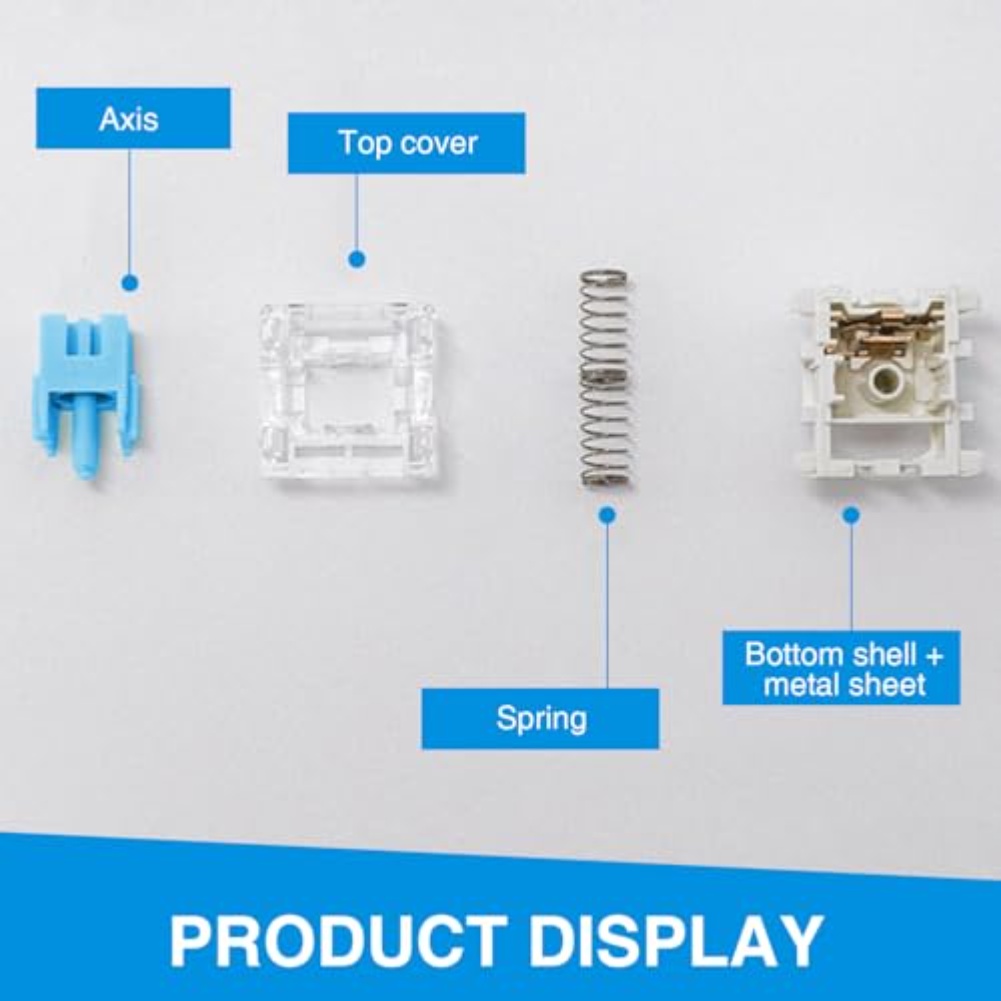 108 interrupteurs mécaniques t - Gaming Keyboard Blue Switches avis et prix