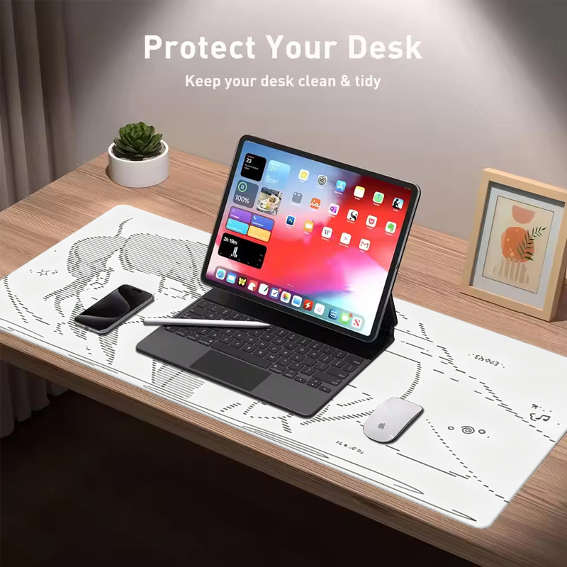 Tapis de souris en cuir, 1 piè - Gaming Keyboard And Mouse avis et prix