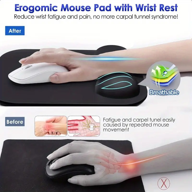 Tapis de souris ergonomique av - Gaming Keyboard Ergonomics avis et prix